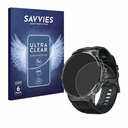 Parte frontale di una confezione del prodotto con il logo del marchio Savvies. Accanto è raffigurato il dispositivo Stahlgear 