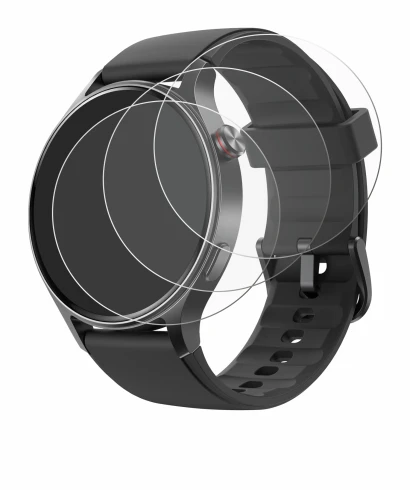 Immagine del dispositivo Fitpolo AR01 1.32" con un'ampia varietà di protezioni per lo schermo.