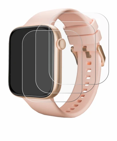 Immagine del dispositivo Maoo ProWatch 1.85" con un'ampia varietà di protezioni per lo schermo.