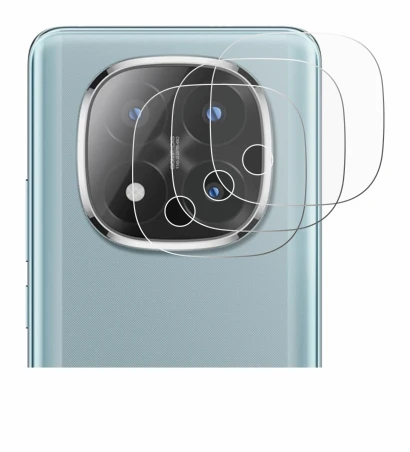 Immagine del dispositivo Xiaomi Redmi Note 14 Pro Plus (SOLO Fotocamera) con un'ampia varietà di protezioni per lo schermo.