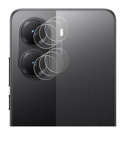 Immagine del dispositivo Xiaomi Poco X7 Pro (SOLO Fotocamera) con un'ampia varietà di protezioni per lo schermo.