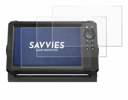 Immagine del dispositivo Lowrance Eagle 9 con un'ampia varietà di protezioni per lo schermo.