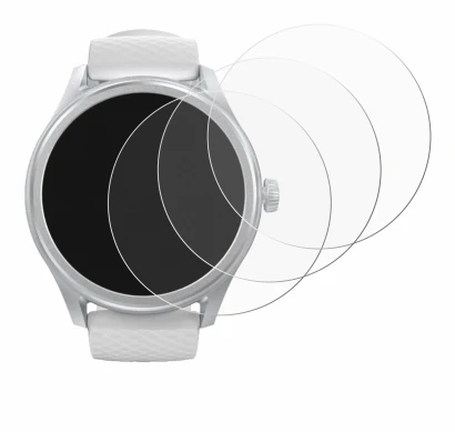 Immagine del dispositivo Hama Smartwatch 5010 con un'ampia varietà di protezioni per lo schermo.