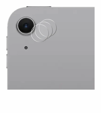 Immagine del dispositivo Apple iPad Air 11" M3 2025 (SOLO Fotocamera) con un'ampia varietà di protezioni per lo schermo.