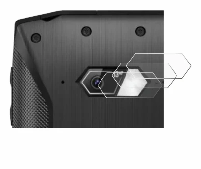 Immagine del dispositivo Crosscall Core-M5 (SOLO Fotocamera) con un'ampia varietà di protezioni per lo schermo.