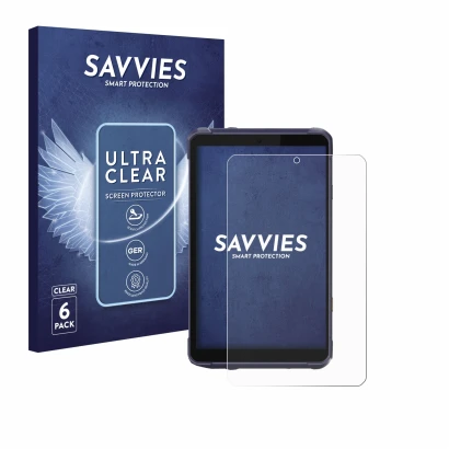 Parte frontale di una confezione del prodotto con il logo del marchio Savvies. Accanto è raffigurato il dispositivo CHCNAV LT8