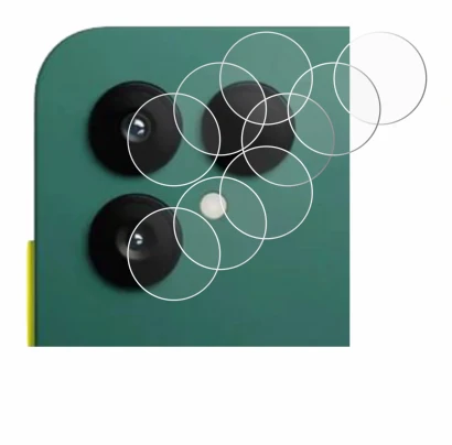 Immagine del dispositivo Fairphone 6 (SOLO Camera) con un'ampia varietà di protezioni per lo schermo.