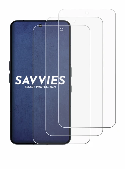 Immagine del dispositivo Nothing Phone (3) con un'ampia varietà di protezioni per lo schermo.