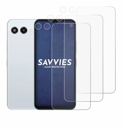 Immagine del dispositivo Telekom T Phone 3 (Fronte+Fotocamera) con un'ampia varietà di protezioni per lo schermo.