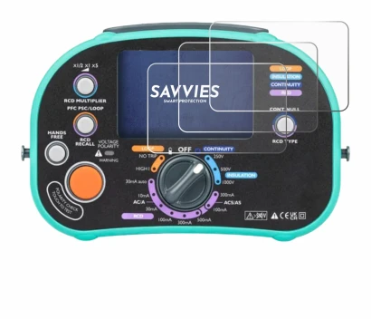 Immagine del dispositivo Kewtech KT63DL con un'ampia varietà di protezioni per lo schermo.