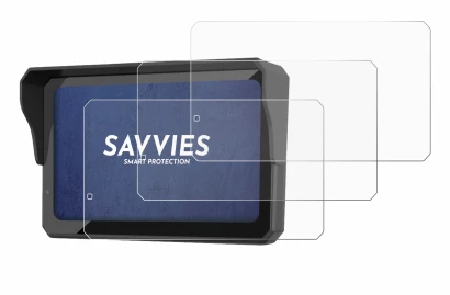 Immagine del dispositivo Carpuride W602S Pro con un'ampia varietà di protezioni per lo schermo.