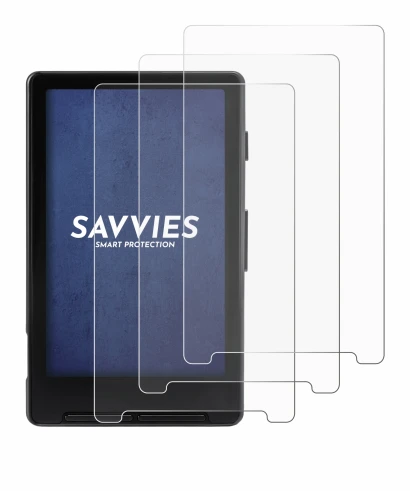 Immagine del dispositivo Xteink X4 con un'ampia varietà di protezioni per lo schermo.