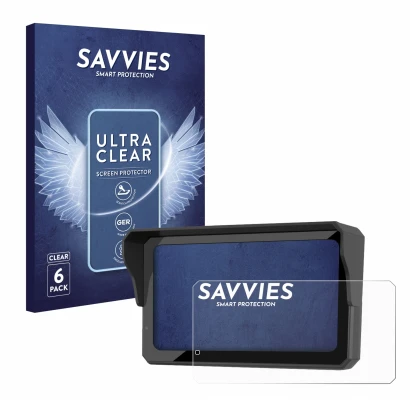 Parte frontale di una confezione del prodotto con il logo del marchio Savvies. Accanto è raffigurato il dispositivo Carpuride 
