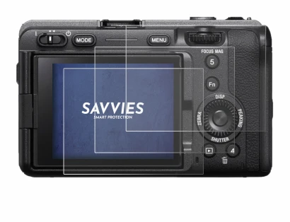 Immagine del dispositivo Sony FX3A (ILME‑FX3A) con un'ampia varietà di protezioni per lo schermo.