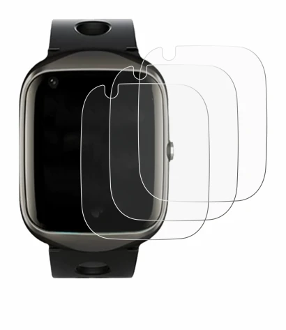 Immagine del dispositivo ABUBU ‎SmartWatch PBL2 con un'ampia varietà di protezioni per lo schermo.