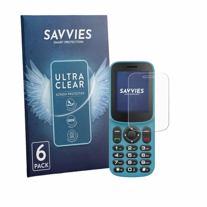 Parte frontale di una confezione del prodotto con il logo del marchio Savvies. Accanto è raffigurato il dispositivo Uleway T18
