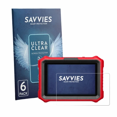 Parte frontale di una confezione del prodotto con il logo del marchio Savvies. Accanto è raffigurato il dispositivo KINGBOLEN 