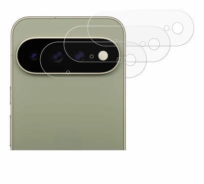 Immagine del dispositivo Google Pixel 11 Pro XL (SOLO Fotocamera) con un'ampia varietà di protezioni per lo schermo.