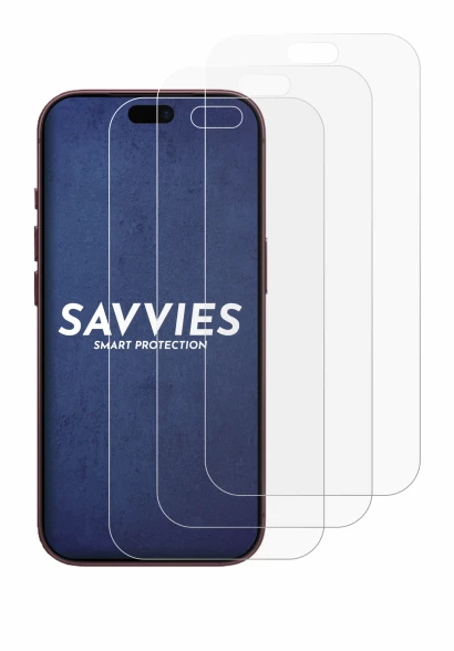 Immagine del dispositivo Apple iPhone 18 Pro con un'ampia varietà di protezioni per lo schermo.
