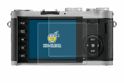 Immagine del dispositivo Leica X1 con un'ampia varietà di protezioni per lo schermo.