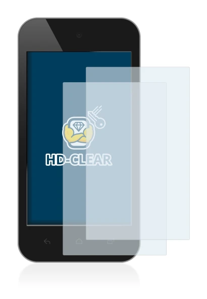 Immagine del dispositivo con un'ampia varietà di protezioni per lo schermo.