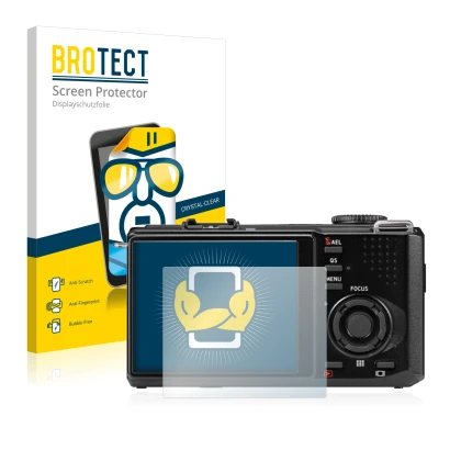 Parte frontale di una confezione del prodotto con il logo del marchio BROTECT. Accanto è raffigurato il dispositivo Sigma DP2
