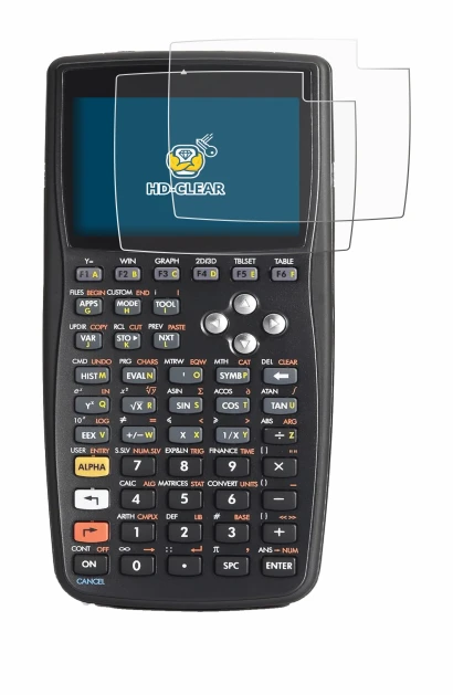 Immagine del dispositivo HP 50g F2229AA#UUZ con un'ampia varietà di protezioni per lo schermo.