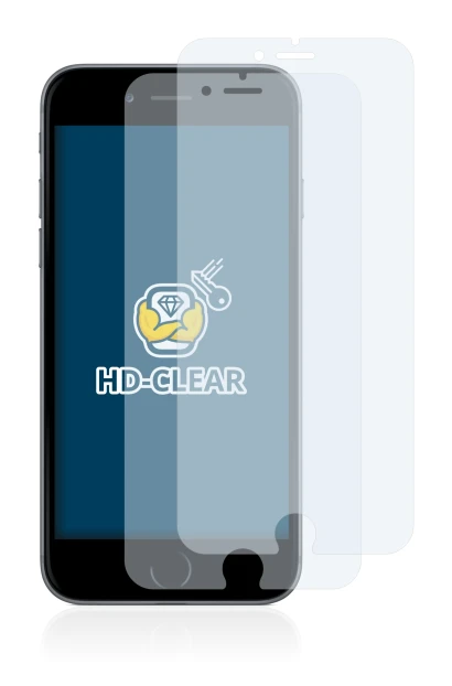 Immagine del dispositivo Apple iPhone 6 Plus con un'ampia varietà di protezioni per lo schermo.