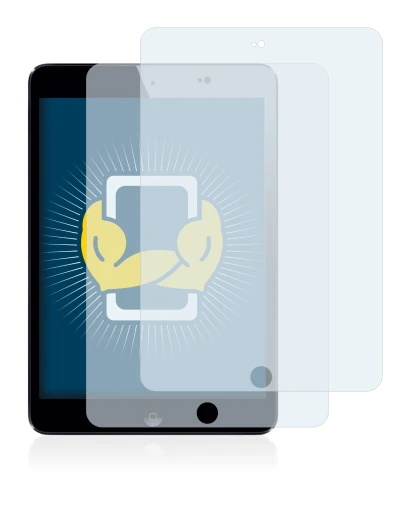 Immagine del dispositivo Apple iPad Mini 3 2014 con un'ampia varietà di protezioni per lo schermo.