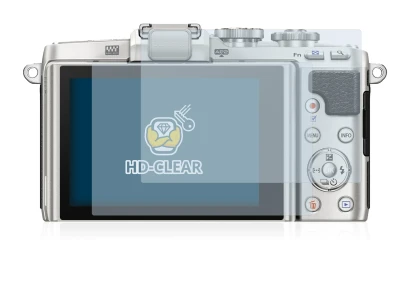 Immagine del dispositivo Olympus PEN E-PL7 con un'ampia varietà di protezioni per lo schermo.