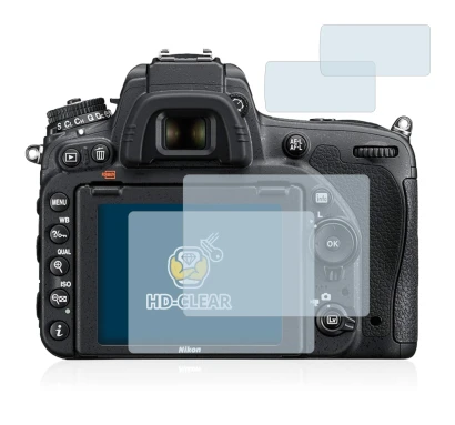Immagine del dispositivo Nikon D750 con un'ampia varietà di protezioni per lo schermo.