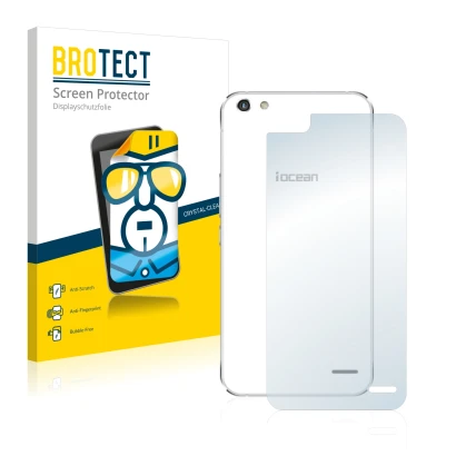 Parte frontale di una confezione del prodotto con il logo del marchio BROTECT. Accanto è raffigurato il dispositivo iOcean X9 