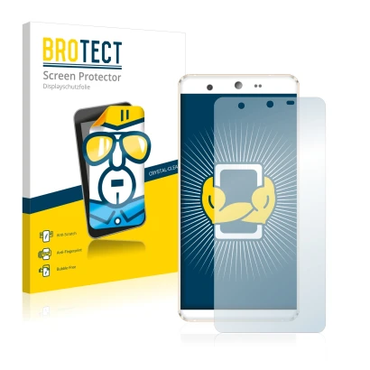 Parte frontale di una confezione del prodotto con il logo del marchio BROTECT. Accanto è raffigurato il dispositivo Kingzone N