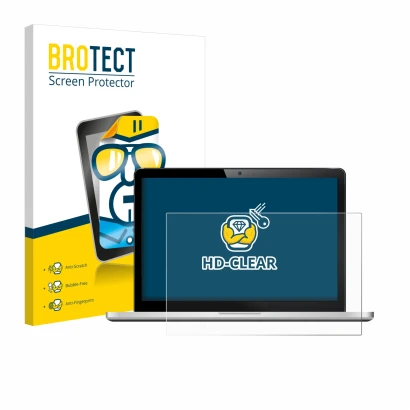 Parte frontale di una confezione del prodotto con il logo del marchio BROTECT. Accanto è raffigurato il dispositivo con la rel
