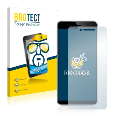 Parte frontale di una confezione del prodotto con il logo del marchio BROTECT. Accanto è raffigurato il dispositivo Vernee Mar