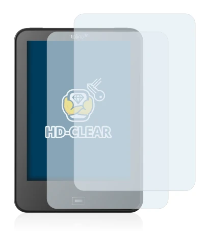 Immagine del dispositivo Tolino Vision 4 HD con un'ampia varietà di protezioni per lo schermo.