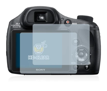 Immagine del dispositivo Sony Cyber-Shot DSC-HX350 con un'ampia varietà di protezioni per lo schermo.