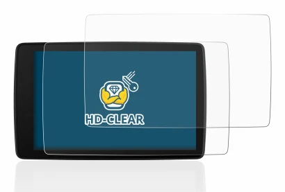 Immagine del dispositivo BMW Motorrad Navigator VI con un'ampia varietà di protezioni per lo schermo.