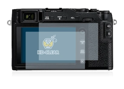 Immagine del dispositivo Fujifilm X-E3 con un'ampia varietà di protezioni per lo schermo.