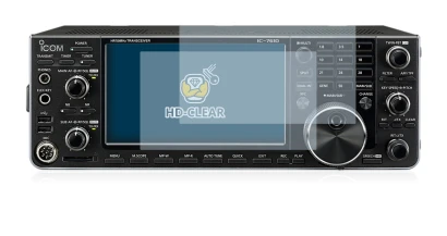 Immagine del dispositivo Icom IC-7610 con un'ampia varietà di protezioni per lo schermo.
