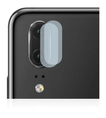 Immagine del dispositivo Huawei P20 (SOLO Fotocamera) con un'ampia varietà di protezioni per lo schermo.