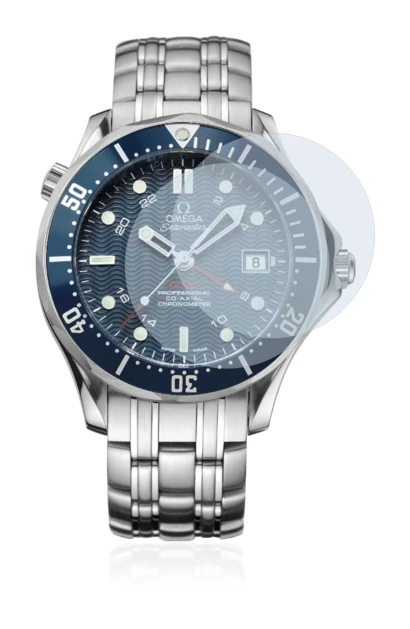 Immagine del dispositivo Omega Seamaster Diver (41 mm) con un'ampia varietà di protezioni per lo schermo.