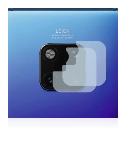 Immagine del dispositivo Huawei Mate 20 Pro (SOLO Fotocamera) con un'ampia varietà di protezioni per lo schermo.
