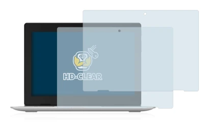 Immagine del dispositivo Lenovo IdeaPad D330 con un'ampia varietà di protezioni per lo schermo.