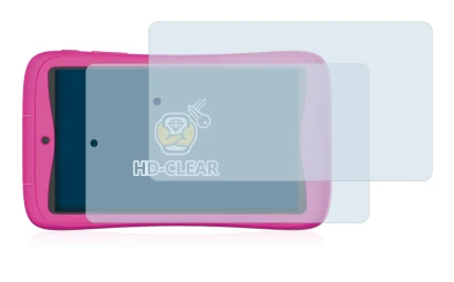 Immagine del dispositivo Kurio Connect 7" con un'ampia varietà di protezioni per lo schermo.