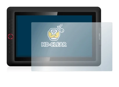 Immagine del dispositivo XP-Pen Artist 15.6 Pro con un'ampia varietà di protezioni per lo schermo.