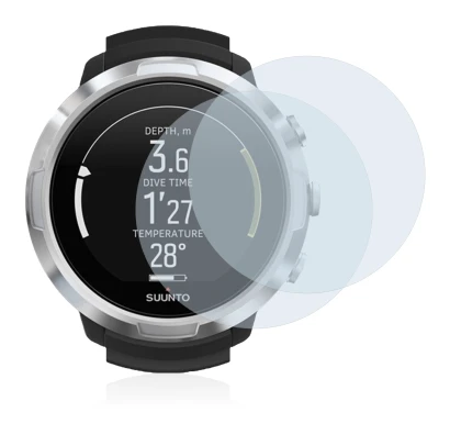 Immagine del dispositivo Suunto D6 Support con un'ampia varietà di protezioni per lo schermo.