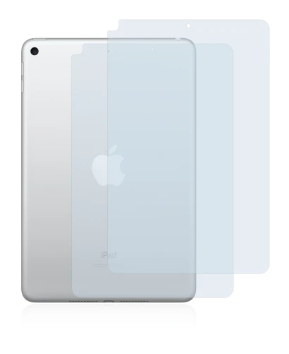 Immagine del dispositivo Apple iPad Mini 5 2019 (Posteriore, 5a Gen.) con un'ampia varietà di protezioni per lo schermo.