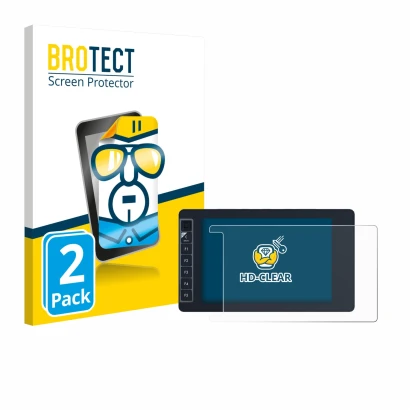 Parte frontale di una confezione del prodotto con il logo del marchio BROTECT. Accanto è raffigurato il dispositivo SmallHD 70
