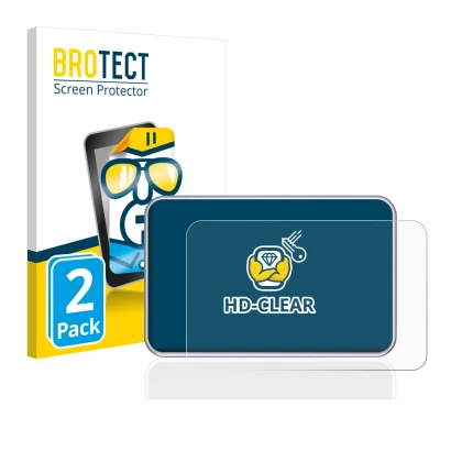 Parte frontale di una confezione del prodotto con il logo del marchio BROTECT. Accanto è raffigurato il dispositivo Tandem dia